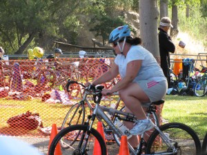 heading into the bike leg